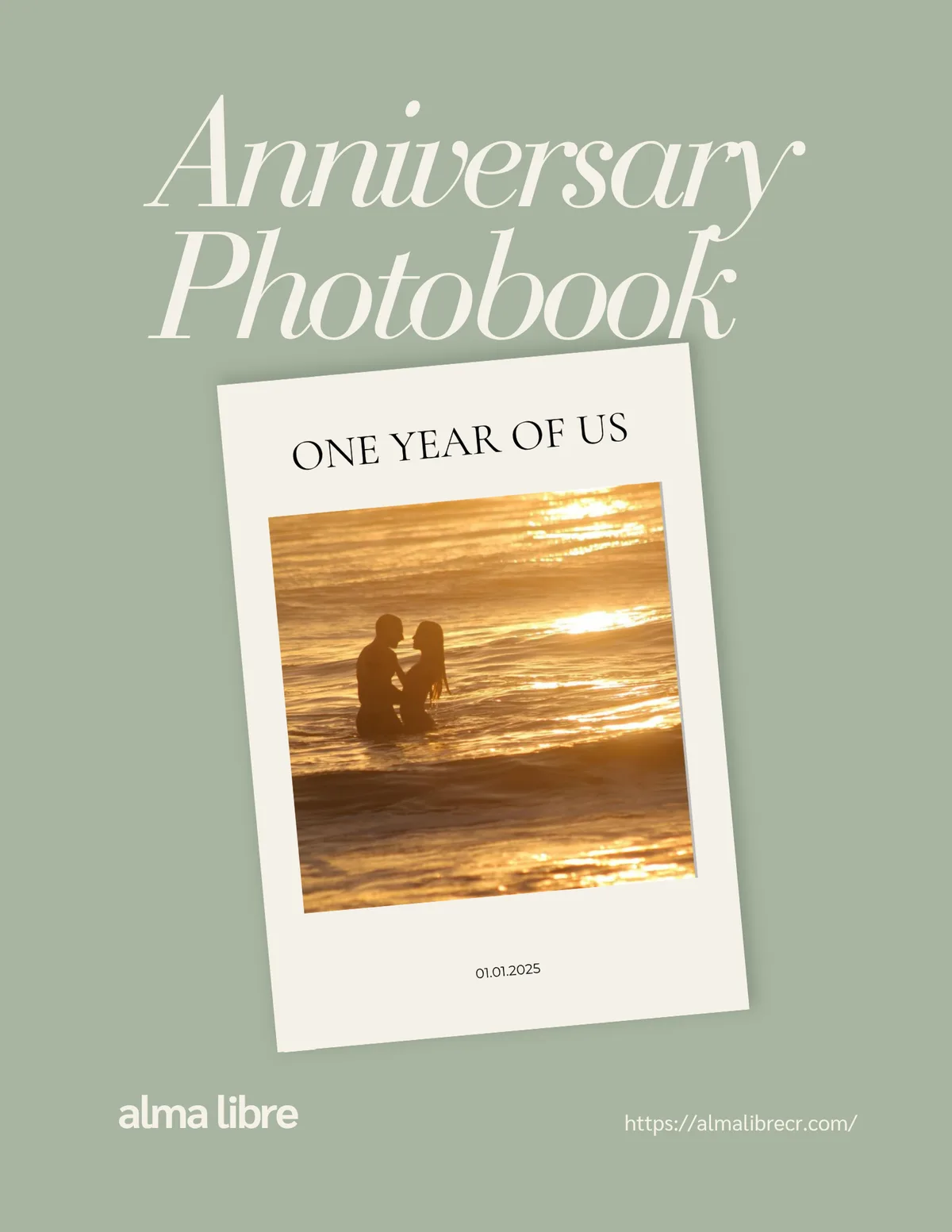 Anniversary — Un álbum para celebrar un aniversario y convertir la historia de ustedes en un recuerdo que puedan conservar para siempre.