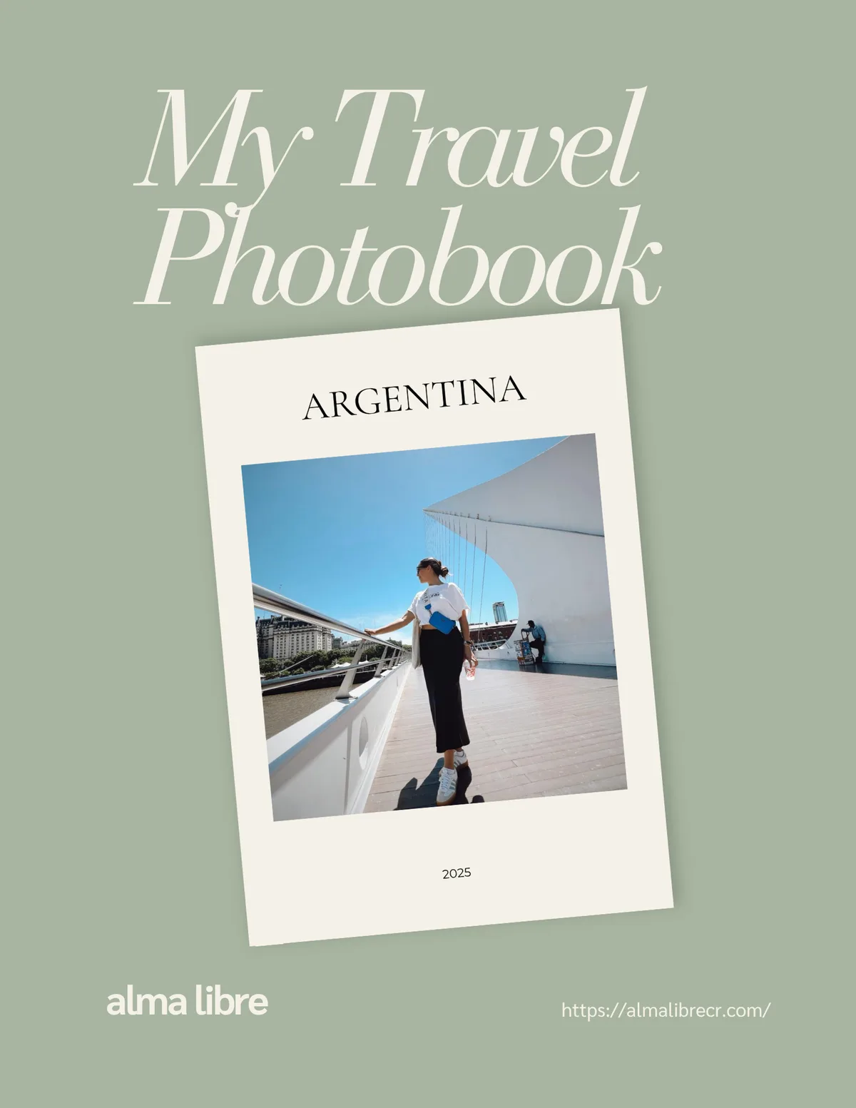 My Travel · Minimalist — Para transformar las fotos de ese viaje que no querés que quede perdido entre miles de imágenes en el celular. Diseño sutil, limpio y atemporal.
